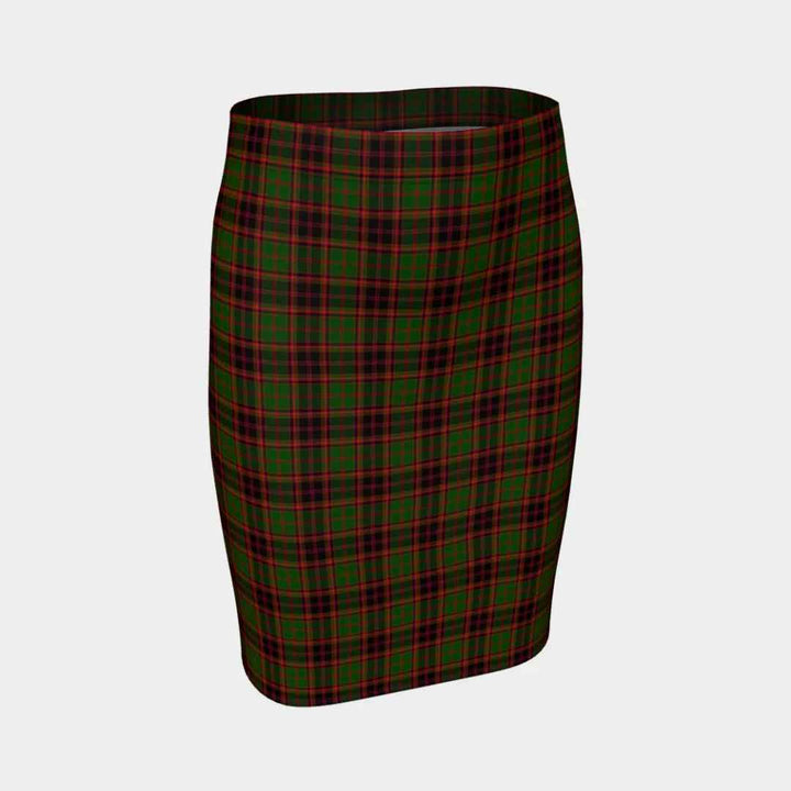 Scottish Buchan Modern Clan Tartan Fitted Skirt Tartan Plaid 1