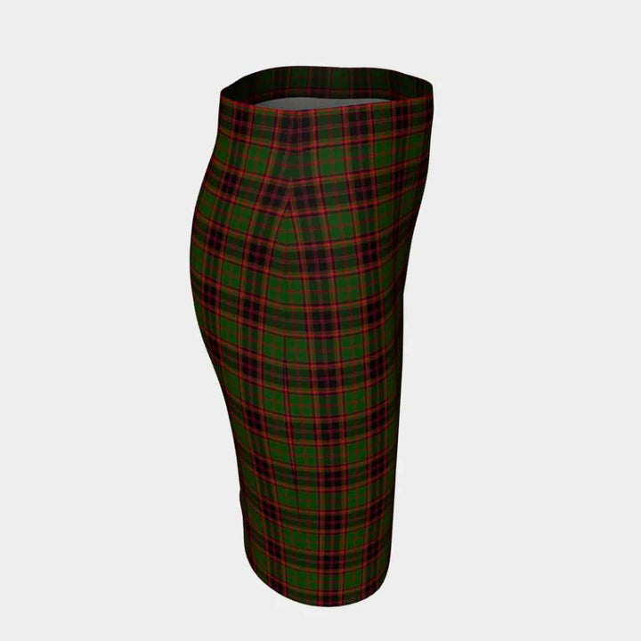 Scottish Buchan Modern Clan Tartan Fitted Skirt Tartan Plaid 3
