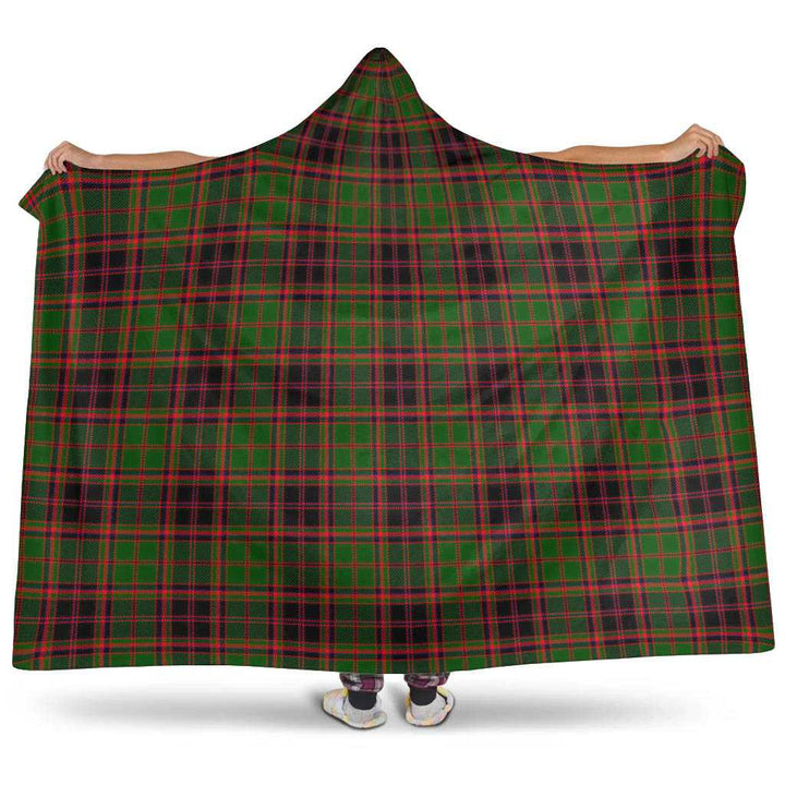 Scottish Buchan Modern Clan Tartan Hooded Blanket Tartan Plaid 1