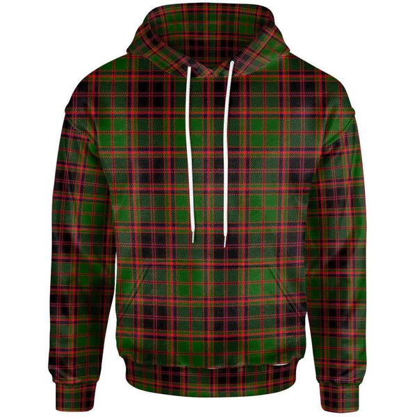 Scottish Buchan Modern Clan Tartan Hoodie Front Side Tartan Plaid