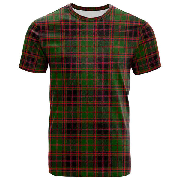 Scottish Buchan Modern Clan Tartan T-Shirt Front Side Tartan Plaid