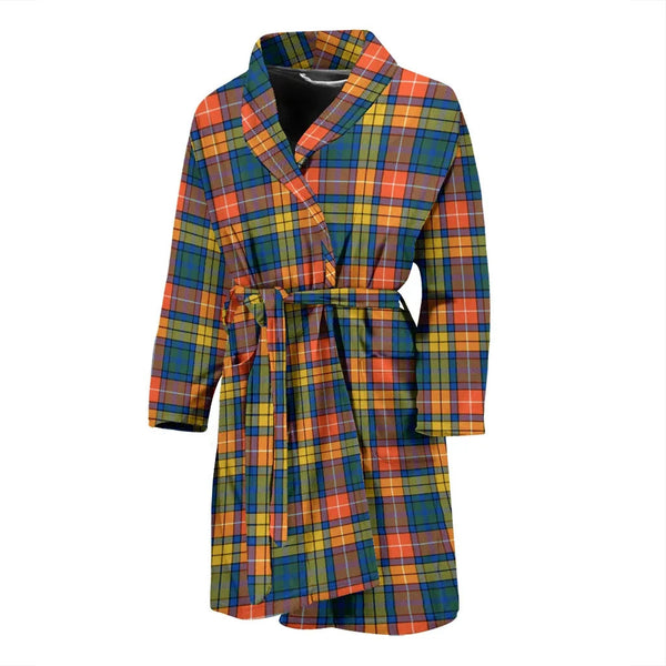 Scottish Buchanan Ancient Clan Tartan Bathrobe 2
