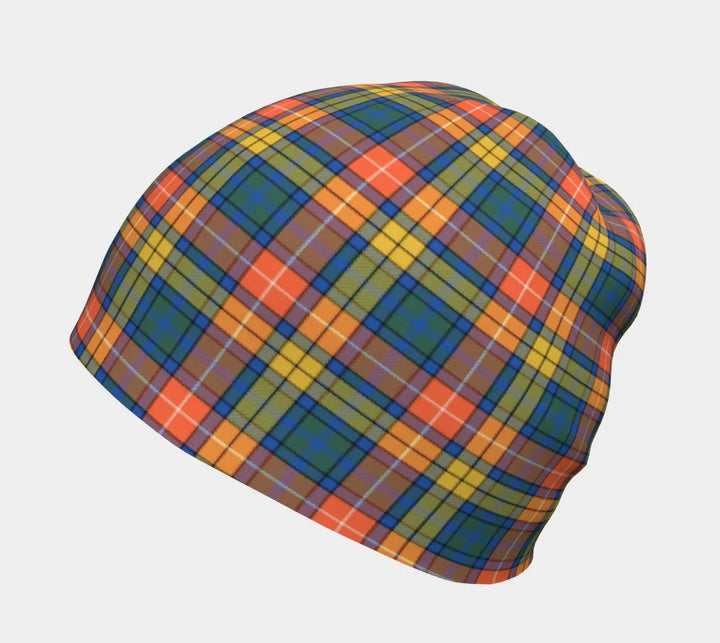 Scottish Buchanan Ancient Clan Tartan Beanie 2 Tartan Plaid