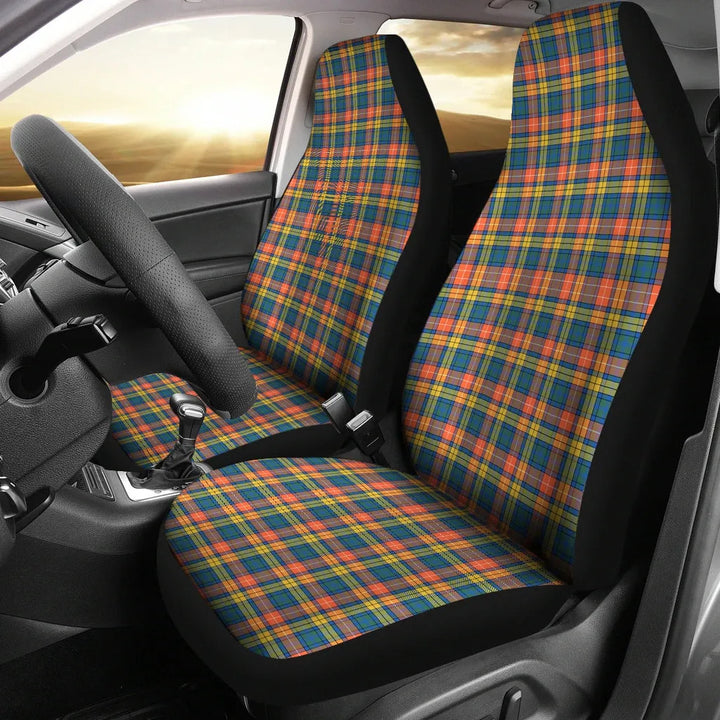 Scottish Buchanan Ancient Clan Tartan Car Seat Covers 2