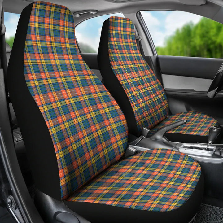 Scottish Buchanan Ancient Clan Tartan Car Seat Covers 3