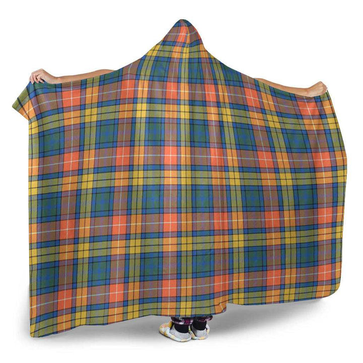 Scottish Buchanan Ancient Clan Tartan Hooded Blanket Tartan Plaid 2