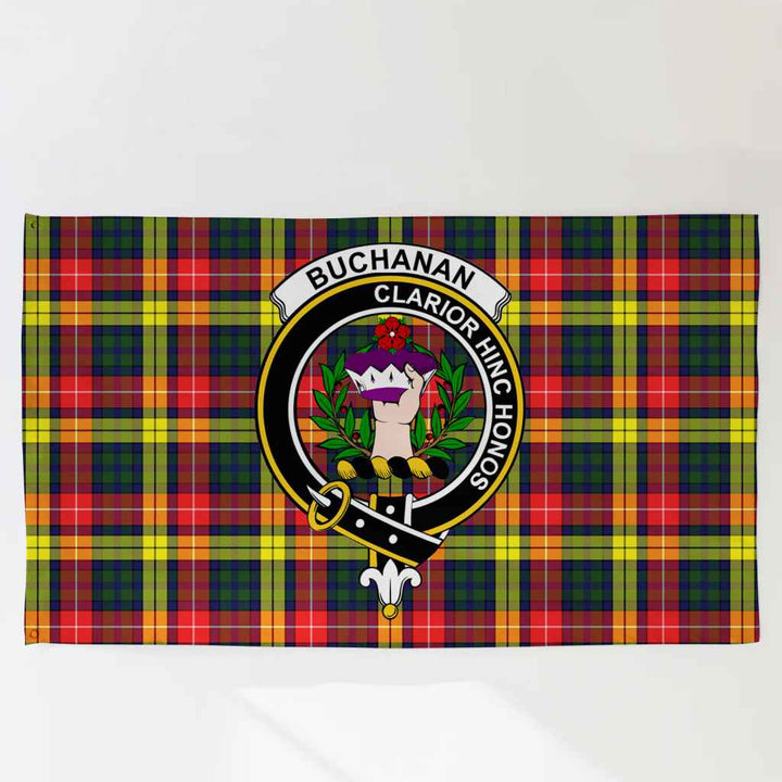 Scottish Buchanan Clan Crest Tartan Flag Parade Tartan Plaid 3