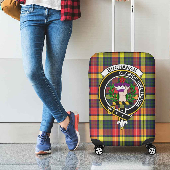 Scottish Buchanan Clan Crest Tartan Luggage Cover Tartan Plaid 2