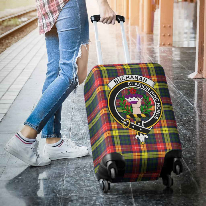 Scottish Buchanan Clan Crest Tartan Luggage Cover Tartan Plaid 3