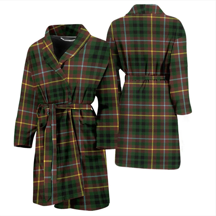 Scottish Buchanan Hunting Clan Tartan Bathrobe 3