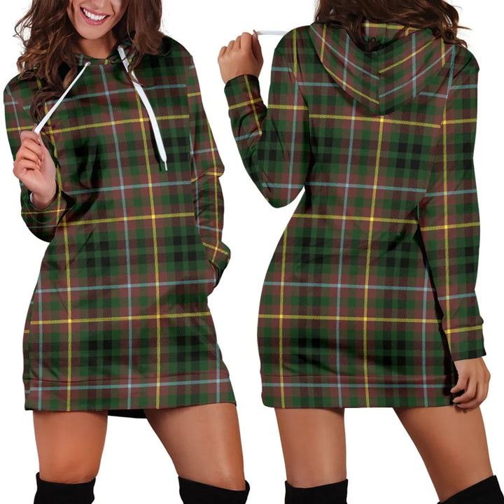 Scottish Buchanan Hunting Clan Tartan Hoodie Dress