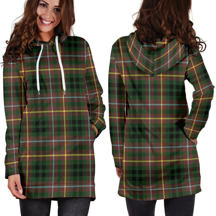 Scottish Buchanan Hunting Clan Tartan Hoodie Dress