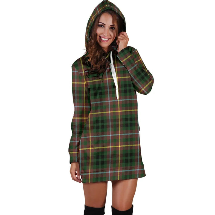 Scottish Buchanan Hunting Clan Tartan Hoodie Dress