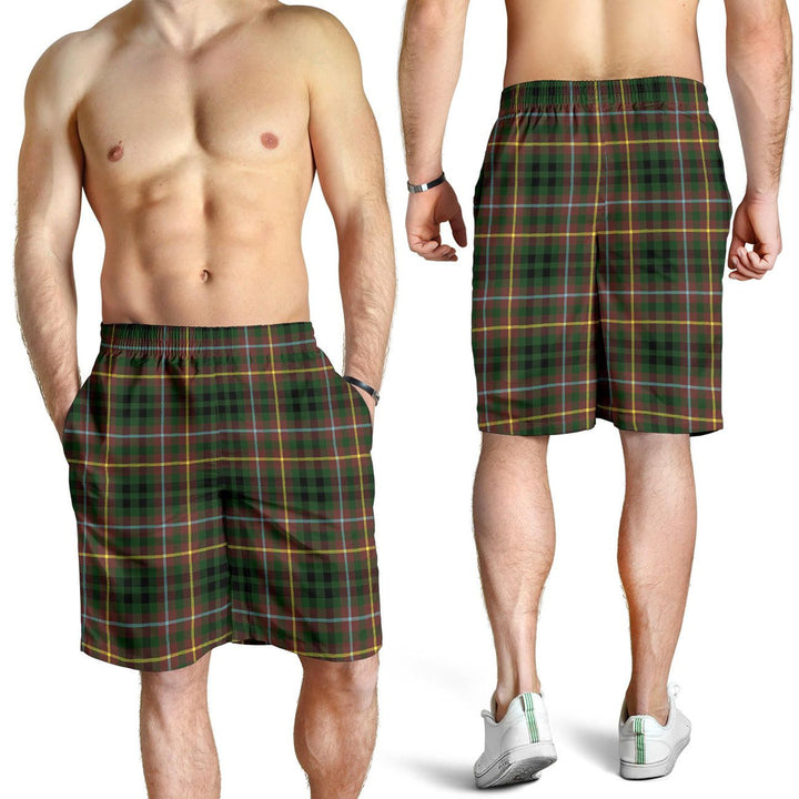 Scottish Buchanan Hunting Clan Tartan Men's Shorts