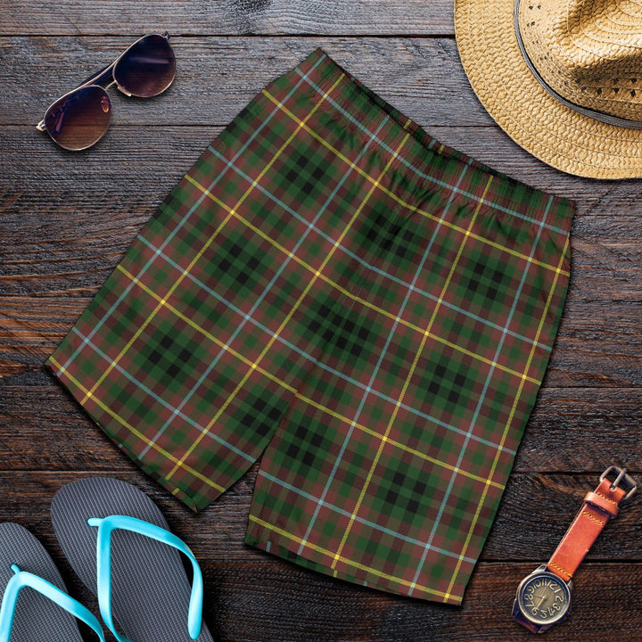 Scottish Buchanan Hunting Clan Tartan Men's Shorts
