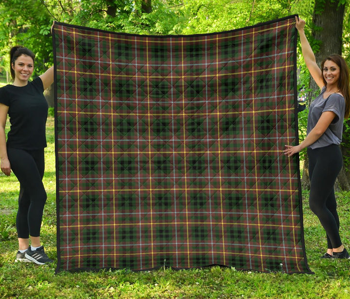 Scottish Buchanan Hunting Clan Tartan Quilt Tartan Plaid 1