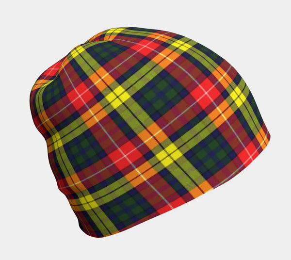 Scottish Buchanan Modern Clan Tartan Beanie 1 Tartan Plaid