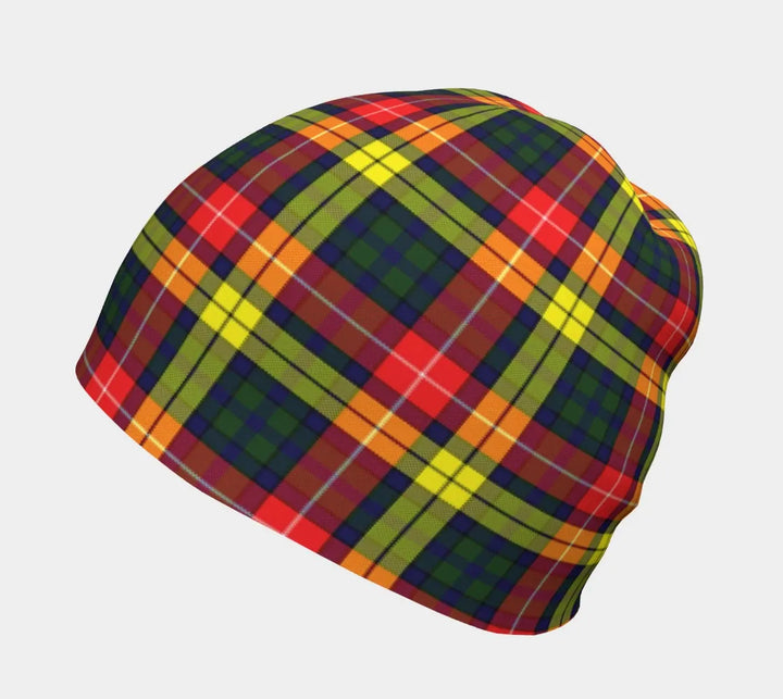 Scottish Buchanan Modern Clan Tartan Beanie 2 Tartan Plaid