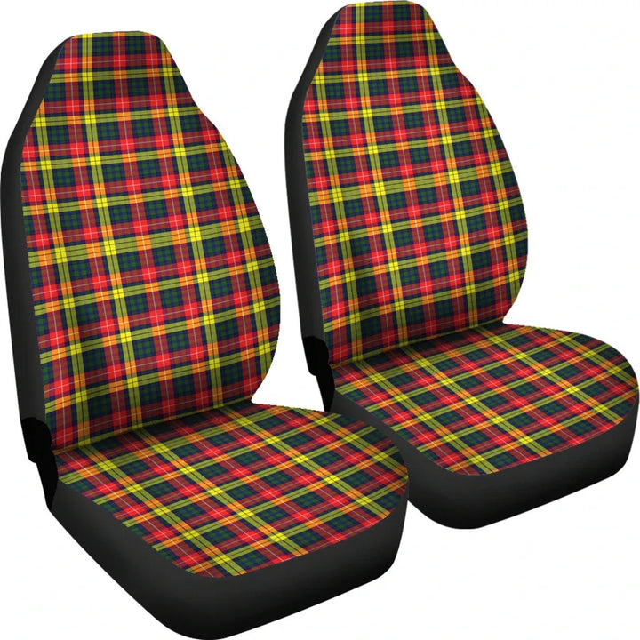 Scottish Buchanan Modern Clan Tartan Car Seat Covers 4