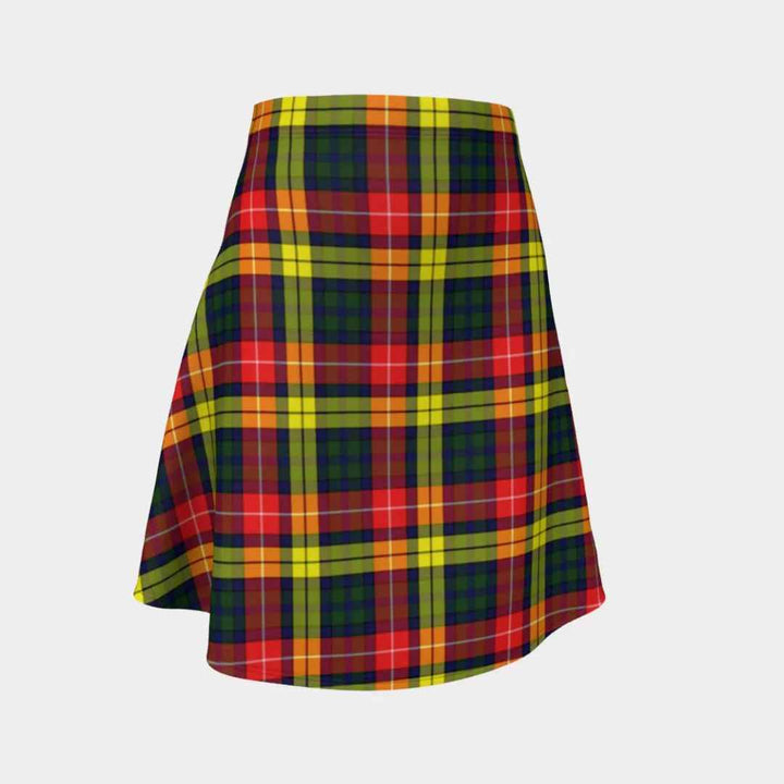 Scottish Buchanan Modern Clan Tartan Flare Skirt Tartan Plaid 1