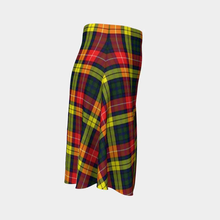 Scottish Buchanan Modern Clan Tartan Flare Skirt Tartan Plaid 3