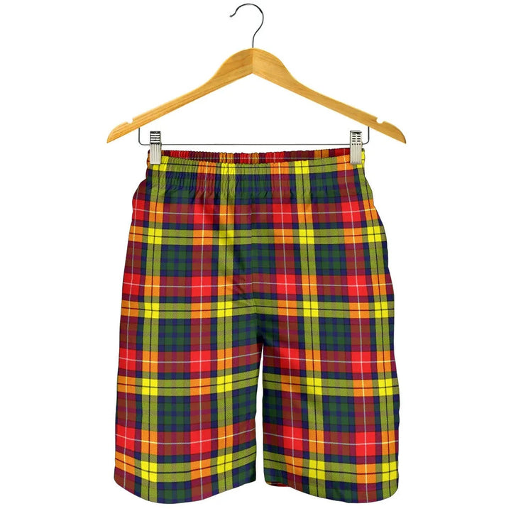 Scottish Buchanan Modern Clan Tartan Men's Shorts