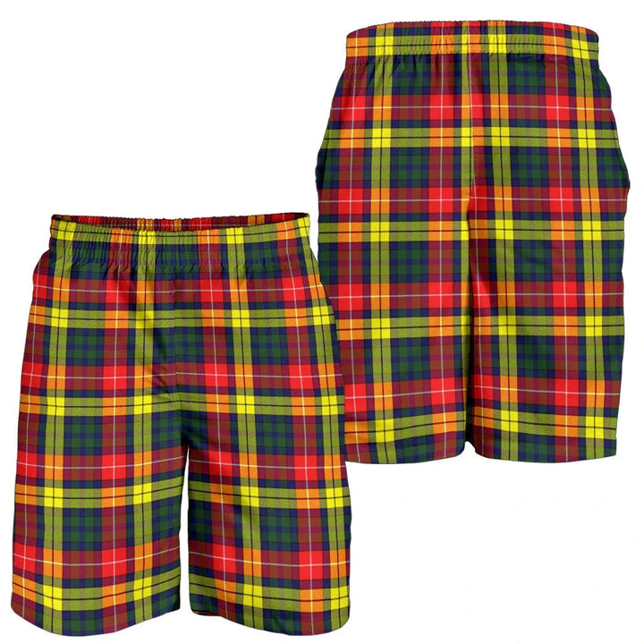 Scottish Buchanan Modern Clan Tartan Men's Shorts