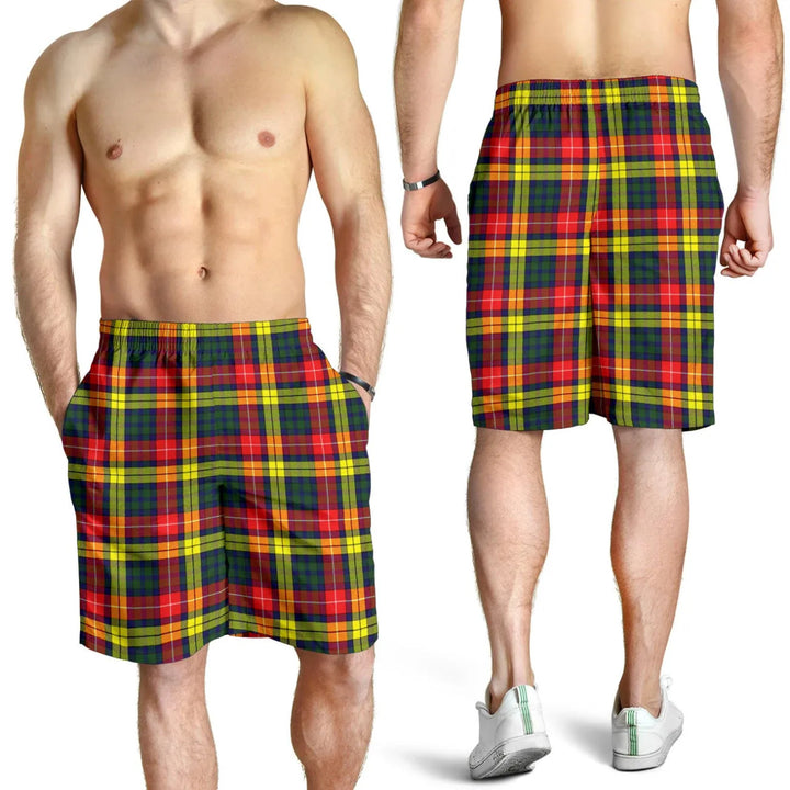 Scottish Buchanan Modern Clan Tartan Men's Shorts