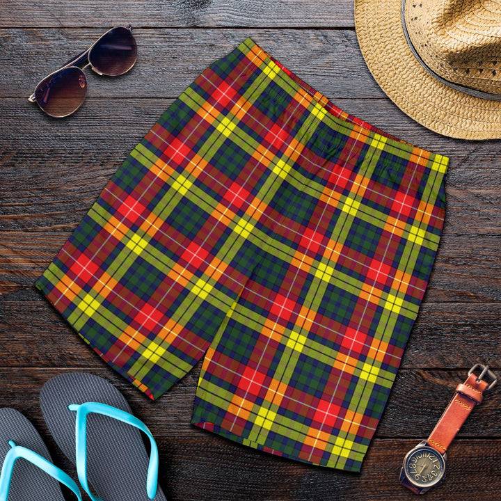 Scottish Buchanan Modern Clan Tartan Men's Shorts