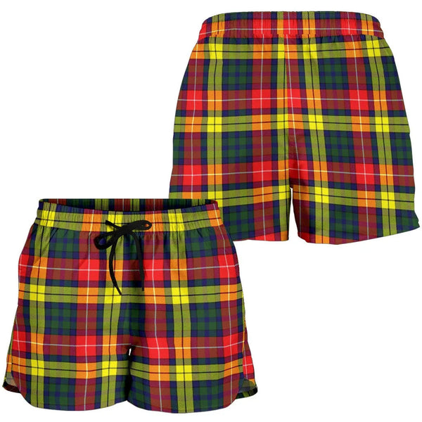 Scottish Buchanan Modern Clan Tartan Women Shorts