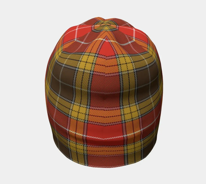 Scottish Buchanan Old Set Weathered Clan Tartan Beanie 4 Tartan Plaid