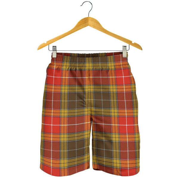 Scottish Buchanan Old Set Weathered Clan Tartan Men's Shorts
