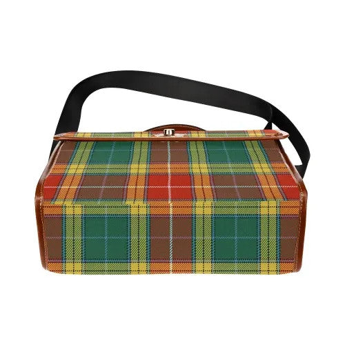 Scottish Buchanan Old Sett Clan Tartan Waterproof Canvas Bag Tartan Plaid 5