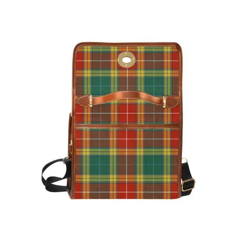 Scottish Buchanan Old Sett Clan Tartan Waterproof Canvas Bag Tartan Plaid 6