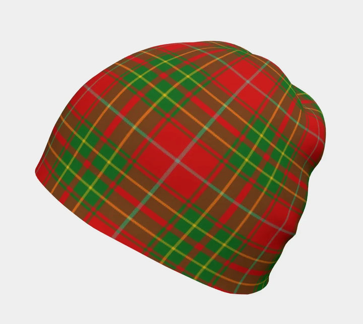 Scottish Burnett Ancient Clan Tartan Beanie 2 Tartan Plaid