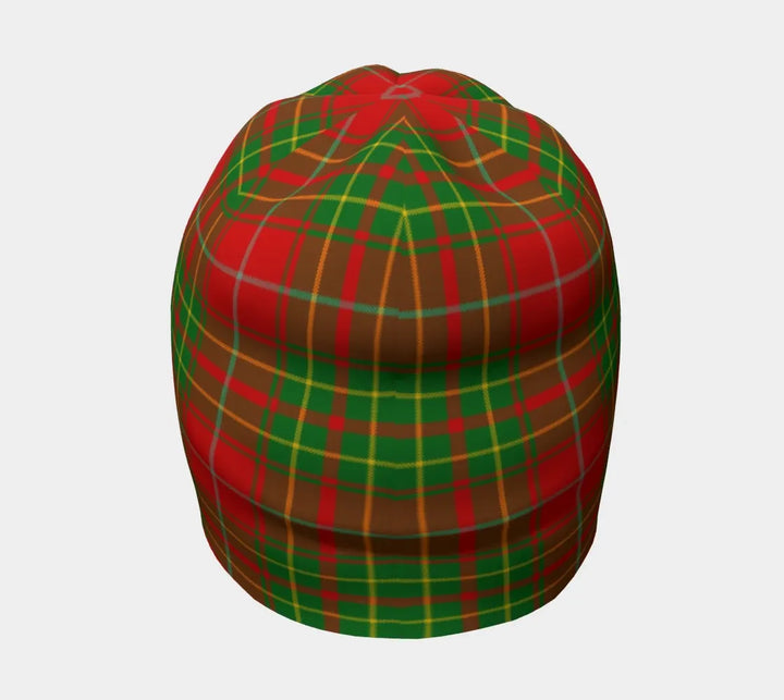 Scottish Burnett Ancient Clan Tartan Beanie 4 Tartan Plaid