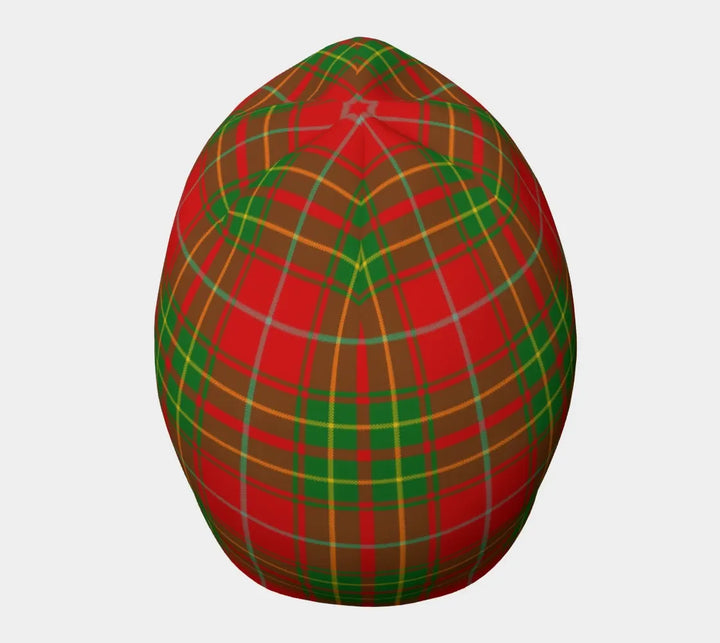Scottish Burnett Ancient Clan Tartan Beanie 5 Tartan Plaid