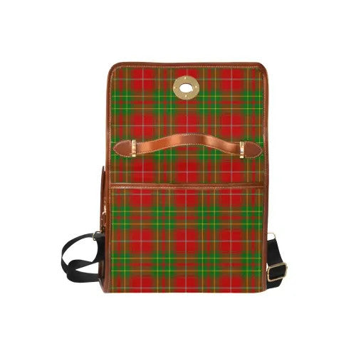 Scottish Burnett Ancient Clan Tartan Waterproof Canvas Bag Tartan Plaid 6