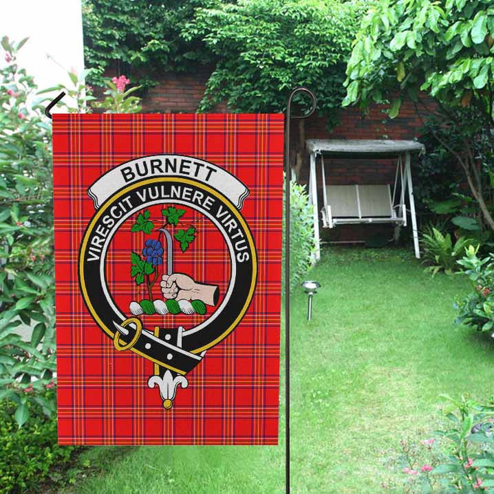 Scottish Burnett Clan Crest Tartan Garden Flag Tartan Plaid 2