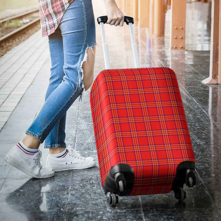 Scottish Burnett Modern Clan Tartan Luggage Cover Tartan Plaid 3