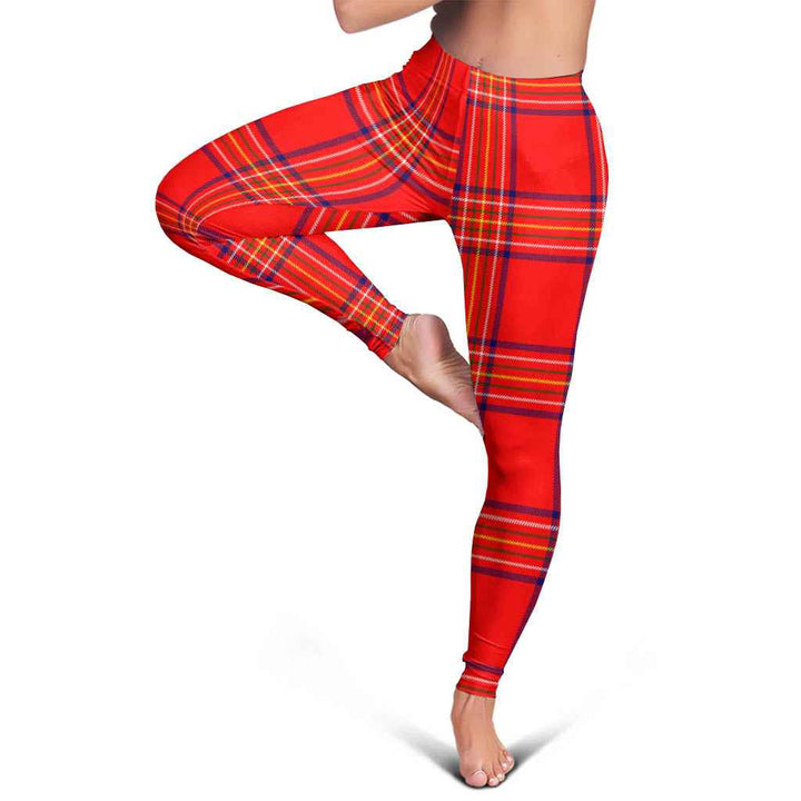 Scottish Burnett Modern Clan Tartan Women Leggings Tartan Plaid 5