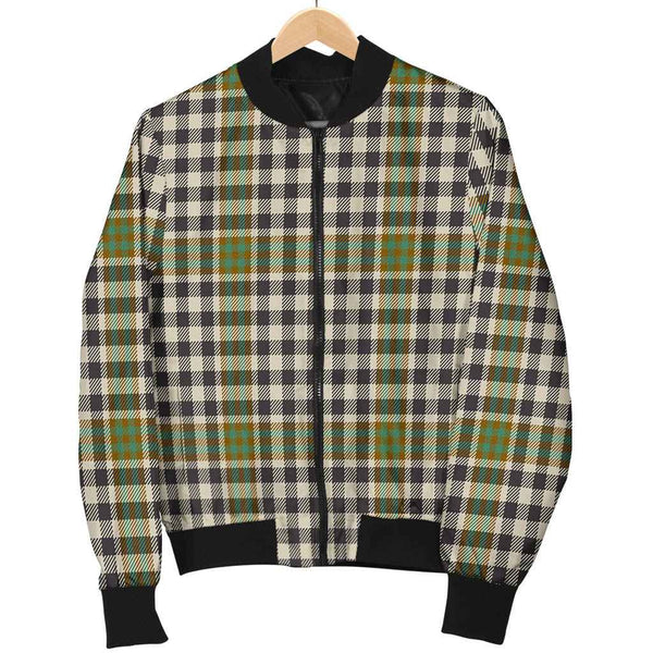 Scottish Burns Check Clan Tartan Bomber Jacket Tartan Plaid 1