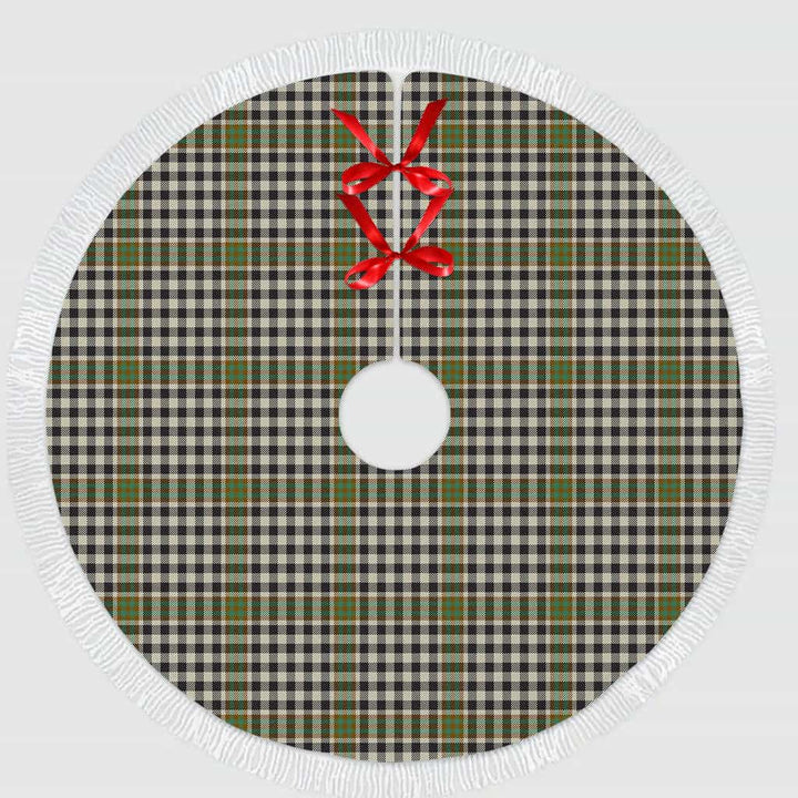 Scottish Burns Check Clan Tartan Christmas Tree Skirt Tassels 1 Tartan Plaid