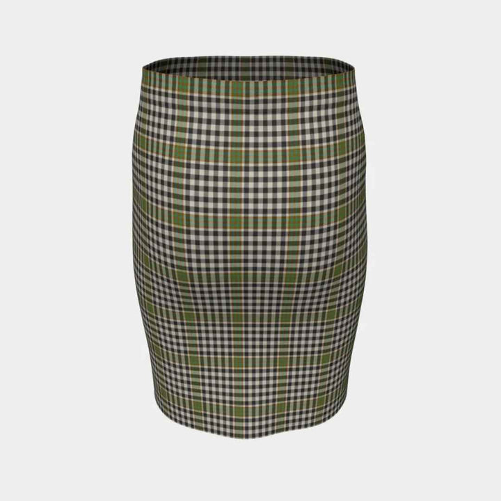 Scottish Burns Check Clan Tartan Fitted Skirt Tartan Plaid 4