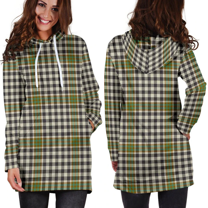 Scottish Burns Check Clan Tartan Hoodie Dress