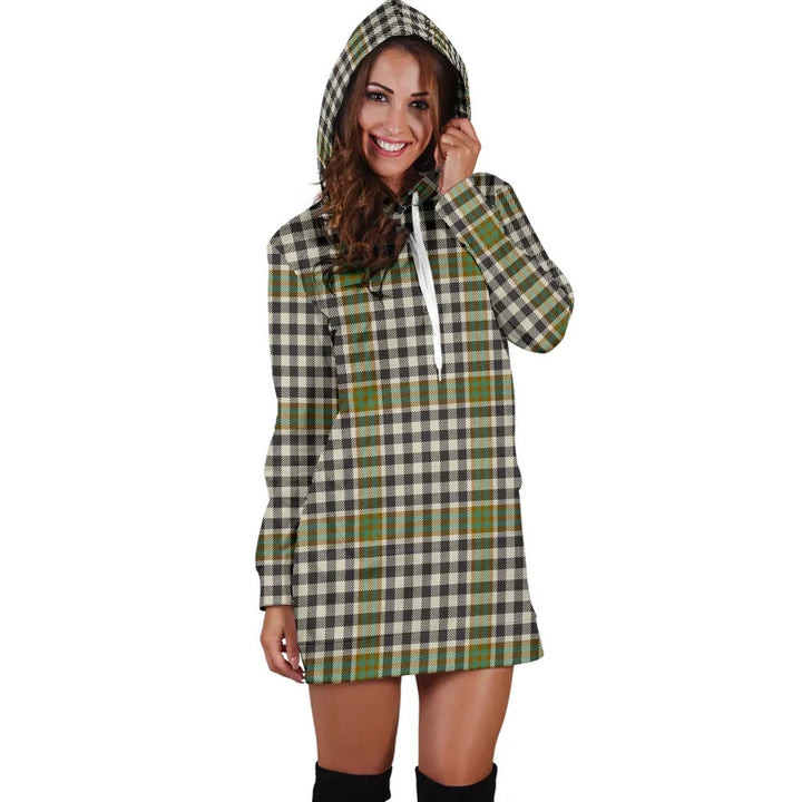 Scottish Burns Check Clan Tartan Hoodie Dress