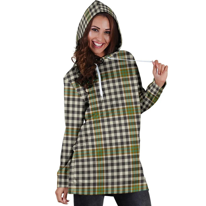 Scottish Burns Check Clan Tartan Hoodie Dress
