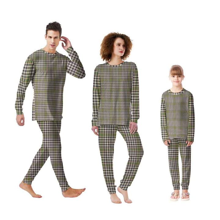 Scottish Burns Check Clan Tartan Pajama Set Tartan Plaid