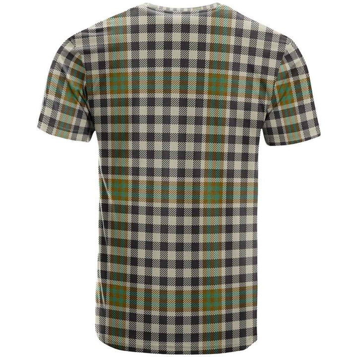 Scottish Burns Check Clan Tartan T-Shirt Back Side Tartan Plaid