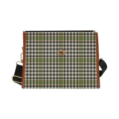 Scottish Burns Check Clan Tartan Waterproof Canvas Bag Tartan Plaid 1